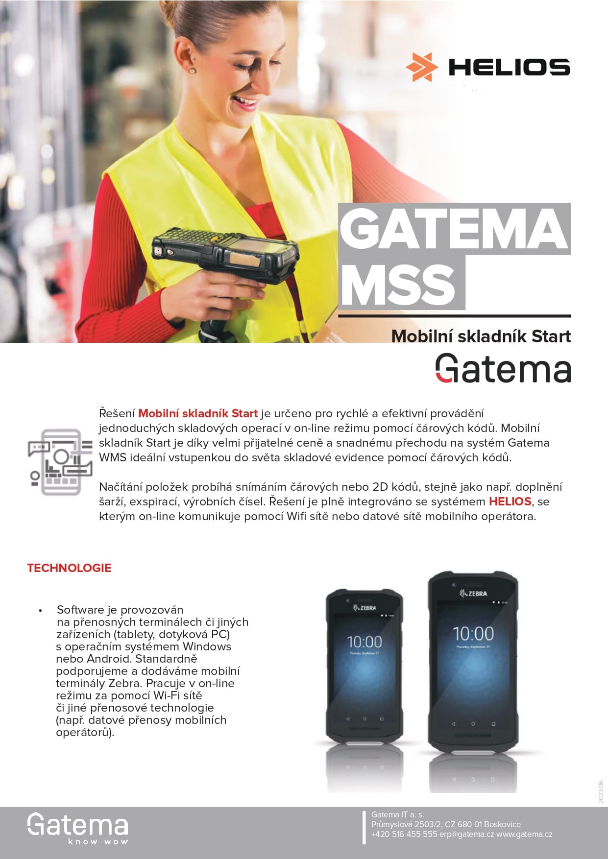Gatema MSS agendový list